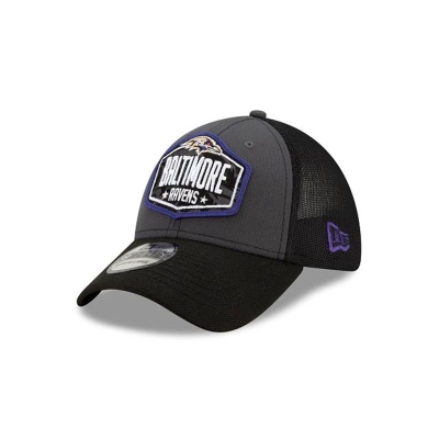 Sapca New Era Baltimore Ravens NFL NFL Draft 39THIRTY Stretch Fit - Gri